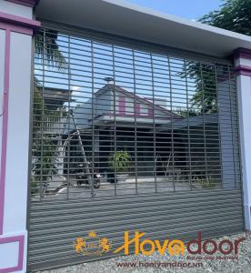CỬA LƯỚI SONG NGANG SƠN MÀU XÁM XINFA CỬA LƯỚI SONG NGANG SƠN MÀU XÁM XINFA