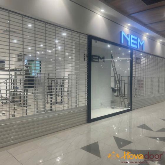 Cửa Cuốn Song Ngang Tĩnh Điện